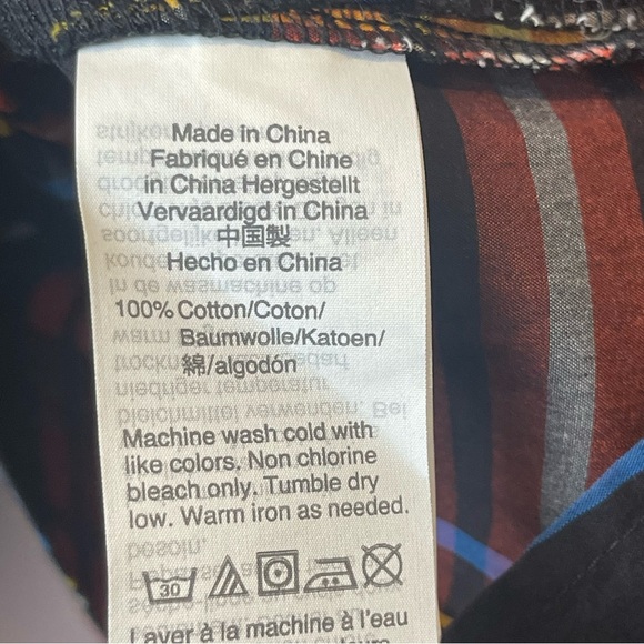 J Crew Jewel Button Tartan Plaid Funnel Top K6797 - Sz 4P - Picture 11 of 12